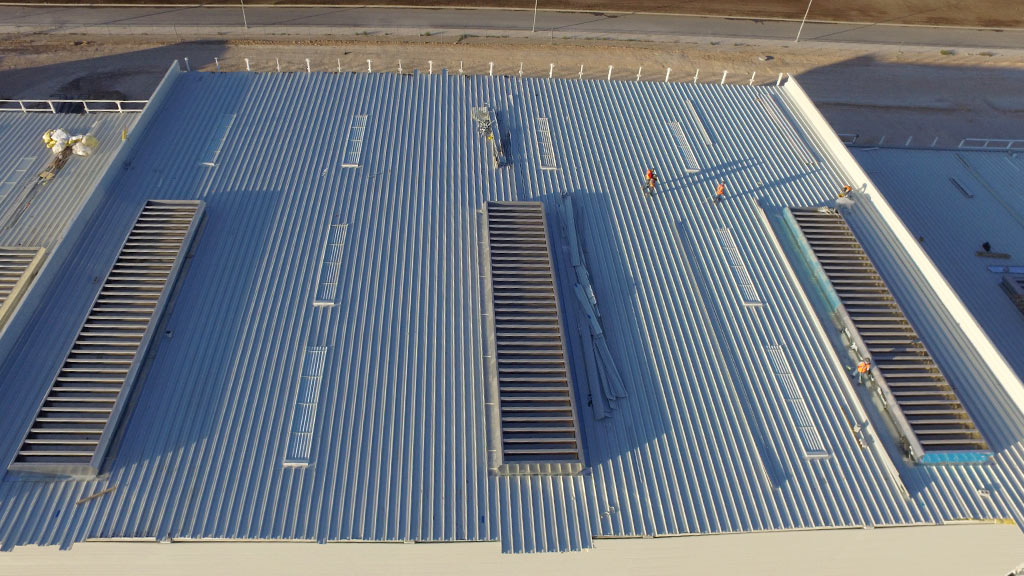 GreenFlex Metal Roofing Proyecto Saint Gobain 04 GreenFlex Metal Roofing Proyecto Saint Gobain 04